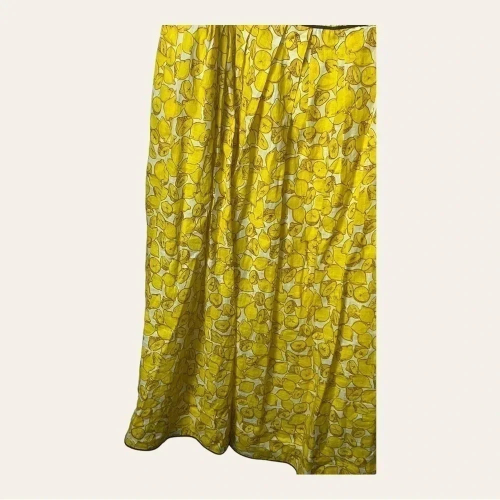1016. ANTHROPOLOGIE MOULINEETE SOURES HALTER‎ DRESS SIZE 2 - Picture 11 of 13